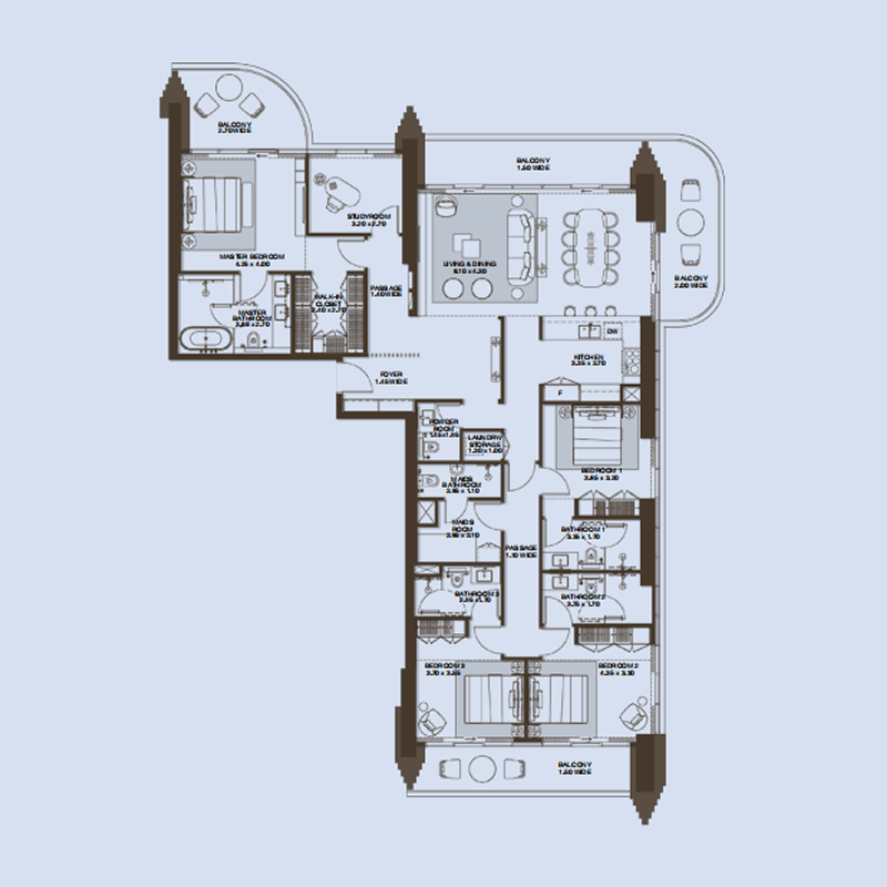 Apartments plan