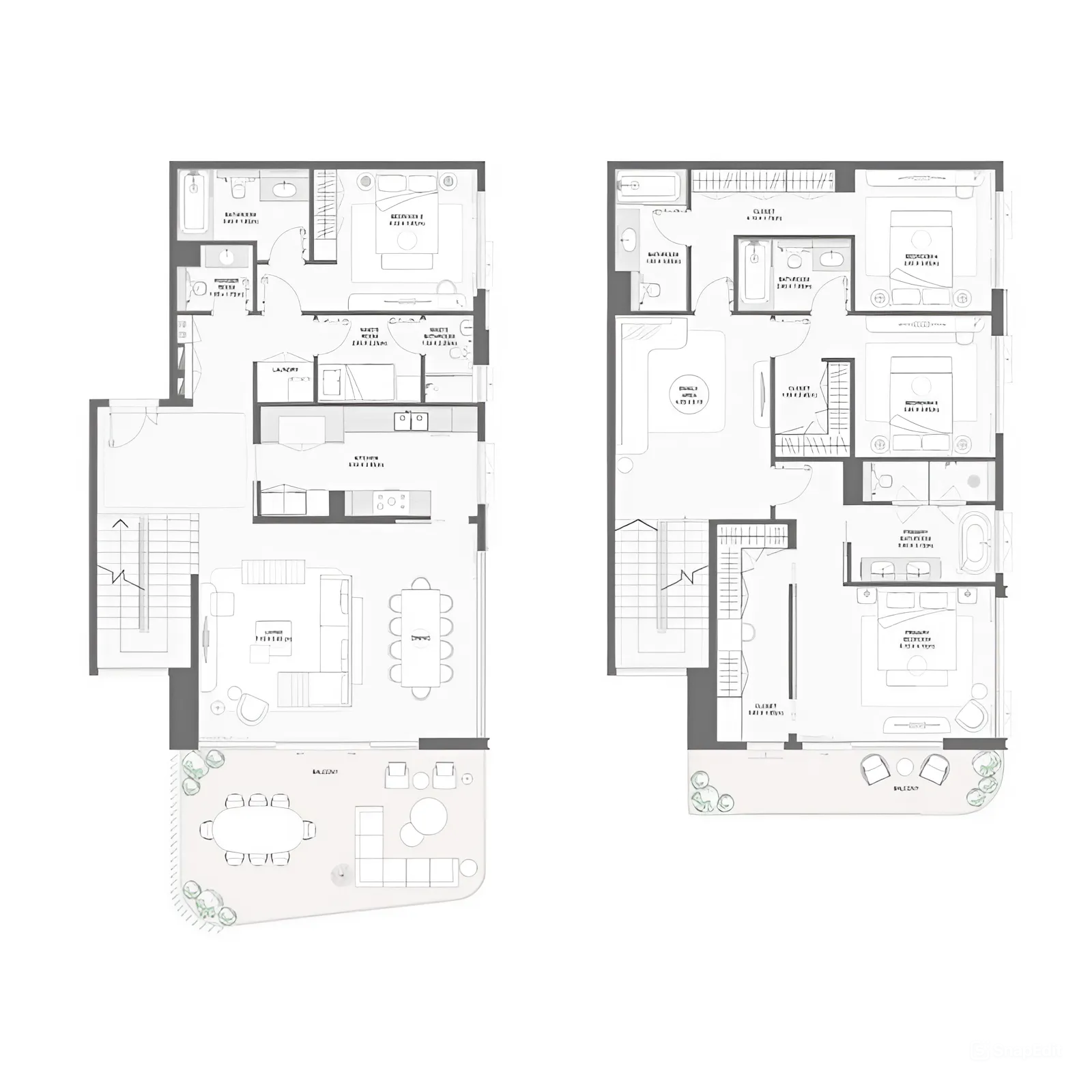 Duplex plan