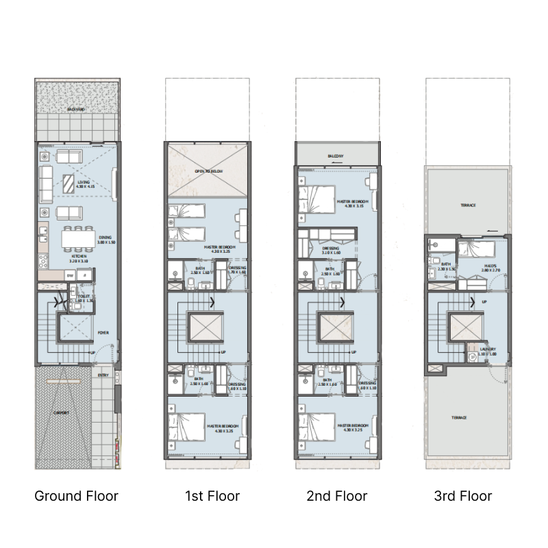 Townhouse plan