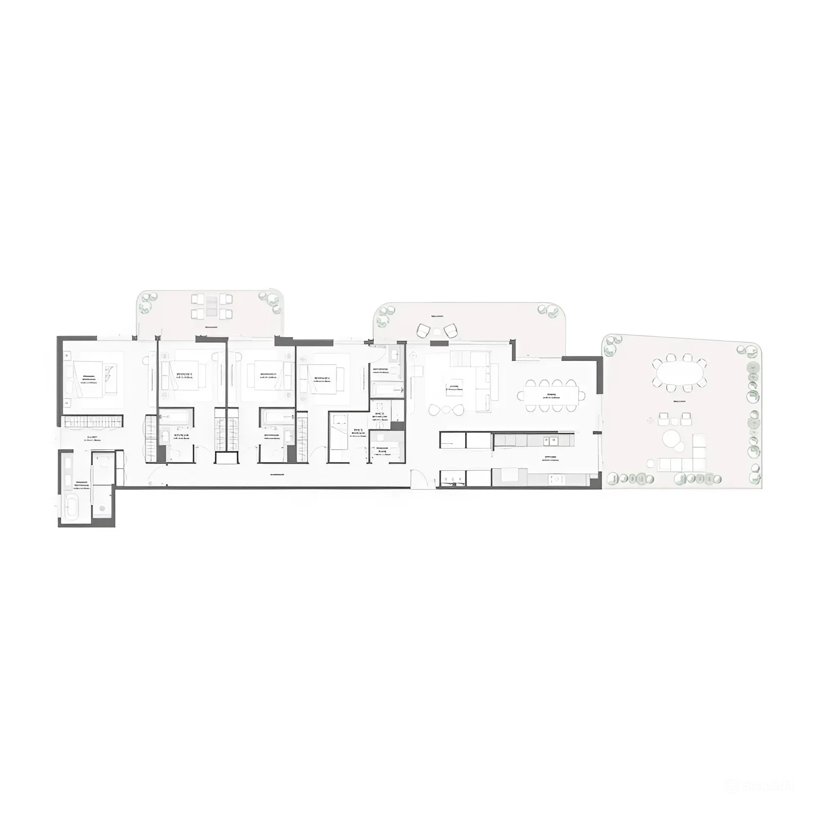 Penthouse plan