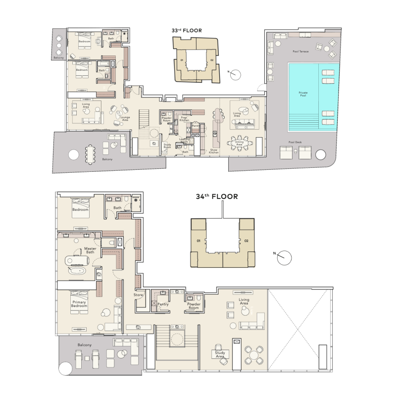 Penthouse plan