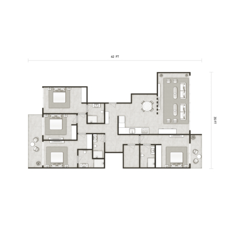 Apartments plan