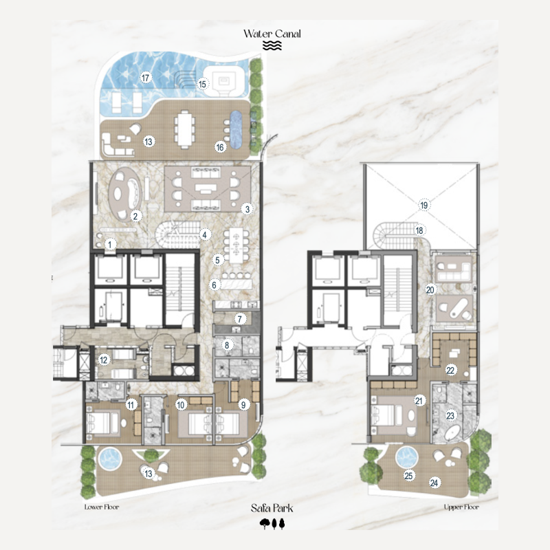 Sky Villa plan