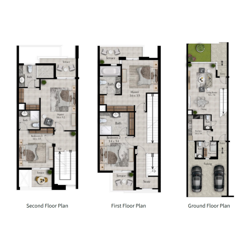 Townhouse plan