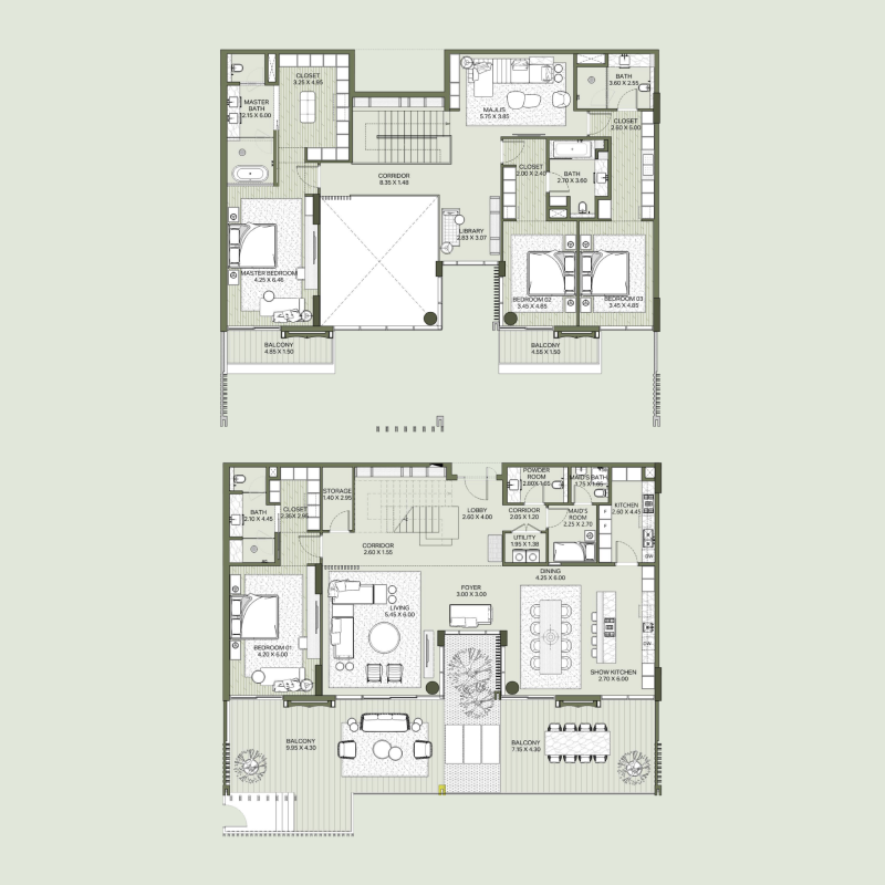 Townhouse plan