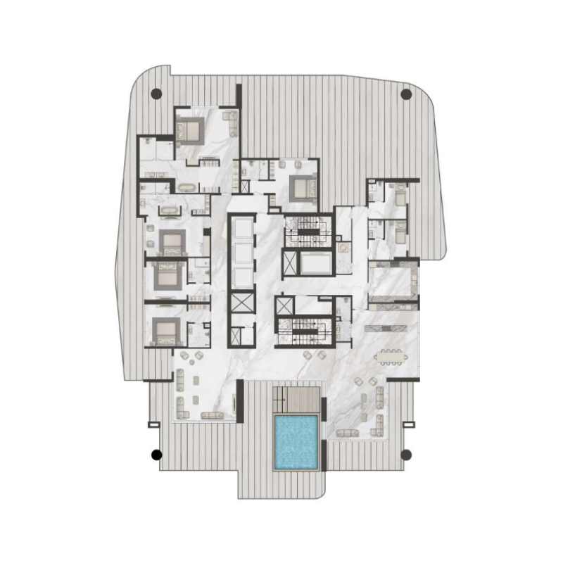 4 bedroom plan