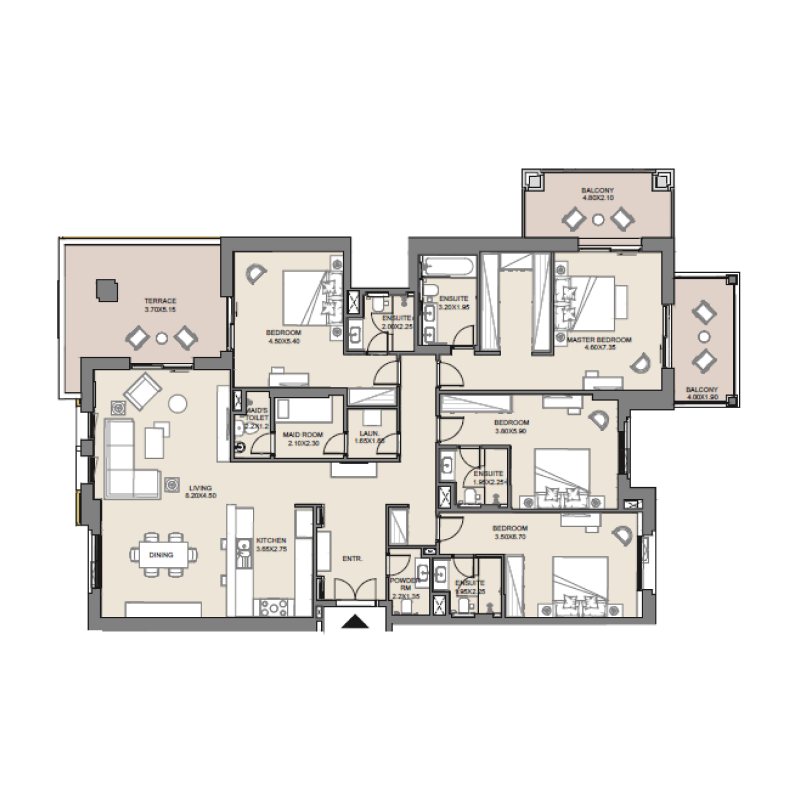 Apartments plan