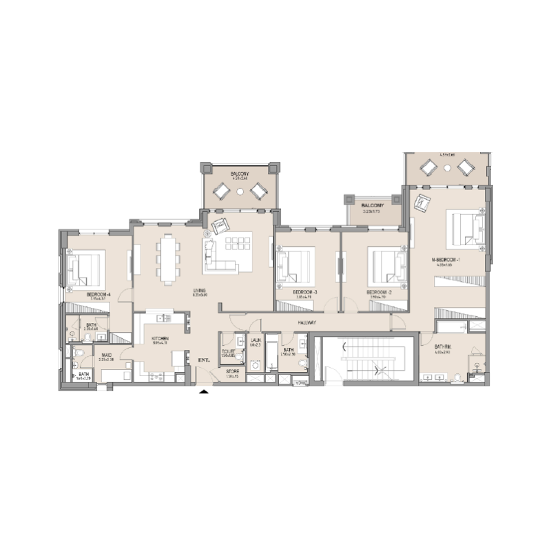 Apartments plan