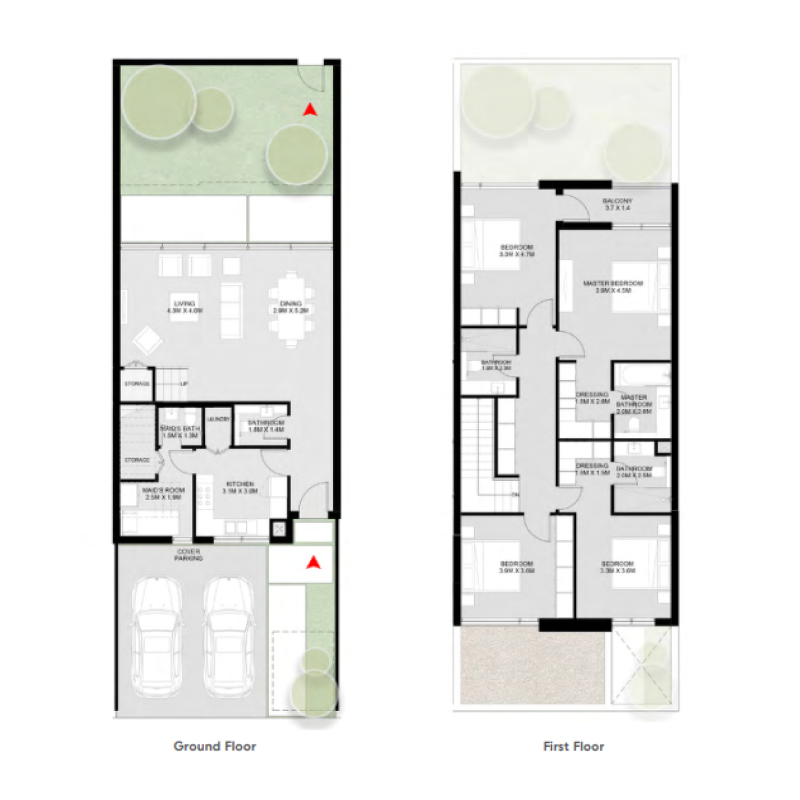 Townhouse plan