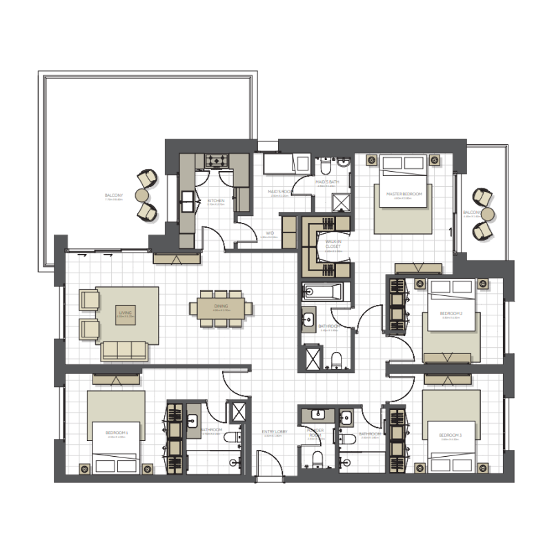 Apartments plan