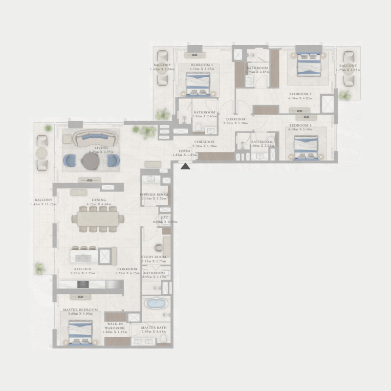 Apartments plan