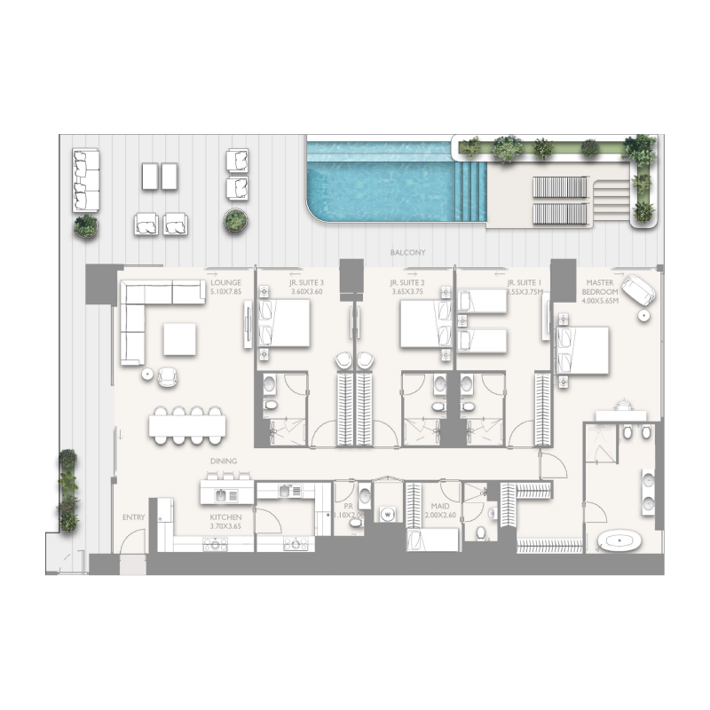 Apartments plan