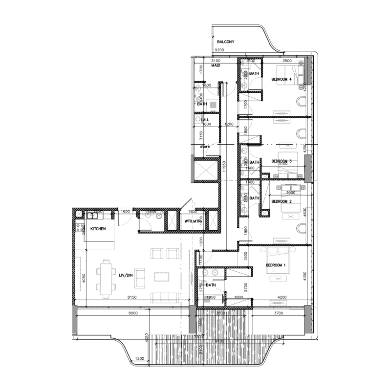 Apartments plan