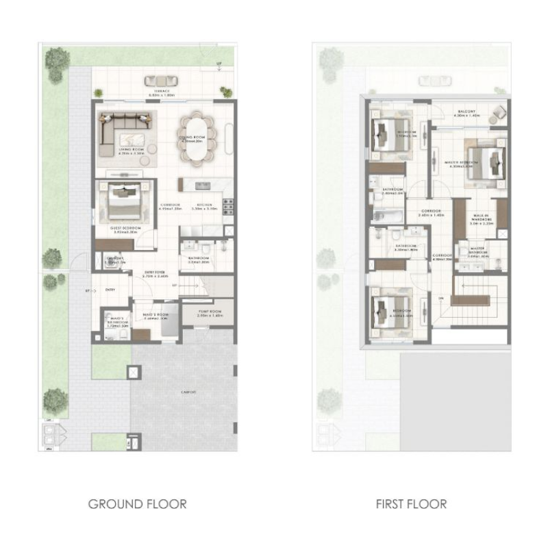 Townhouse plan