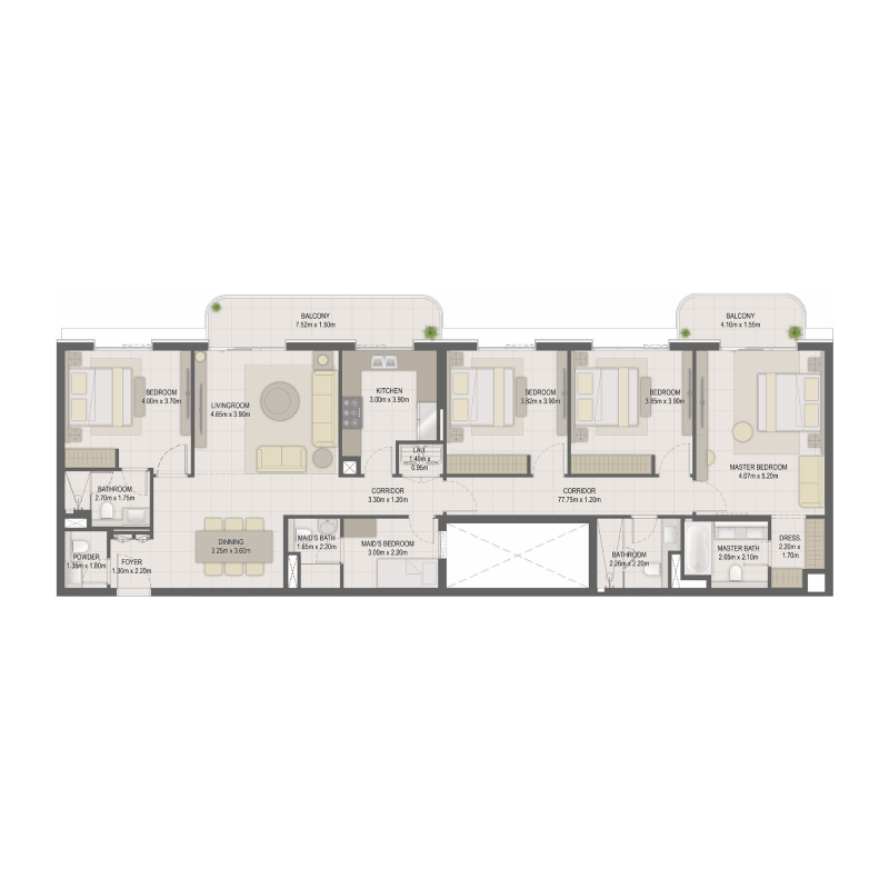 Apartments plan