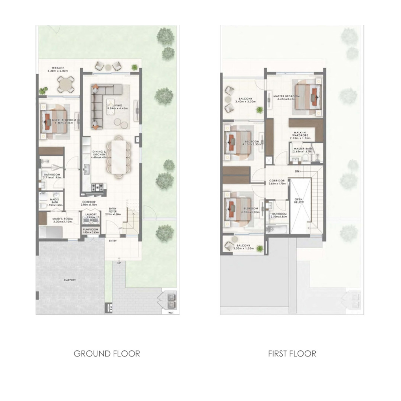 Townhouse plan