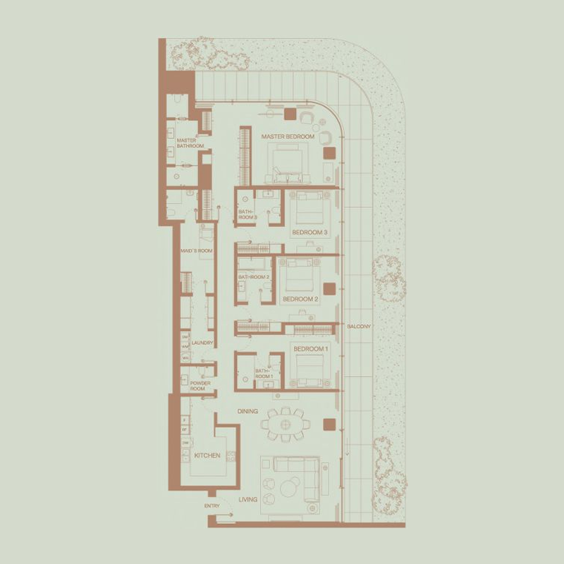 Apartments plan