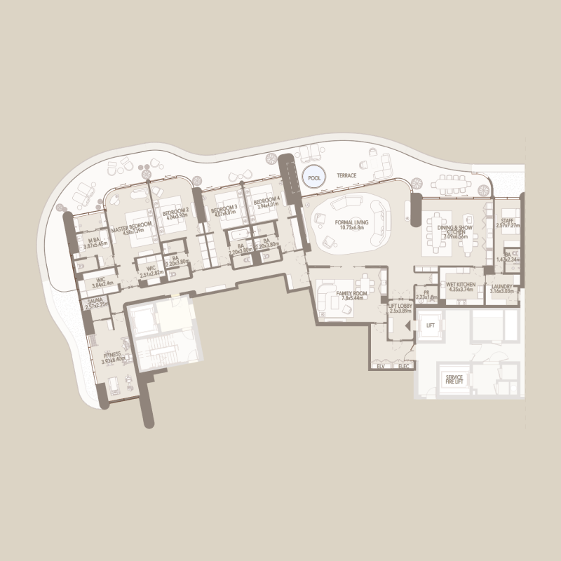 Apartments plan