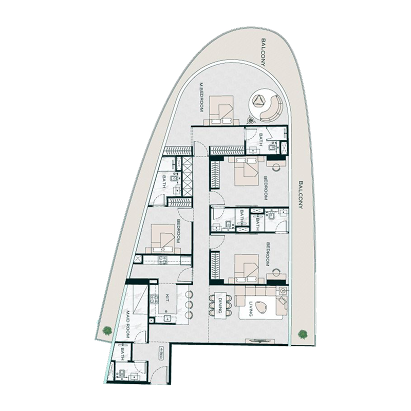 Apartments plan