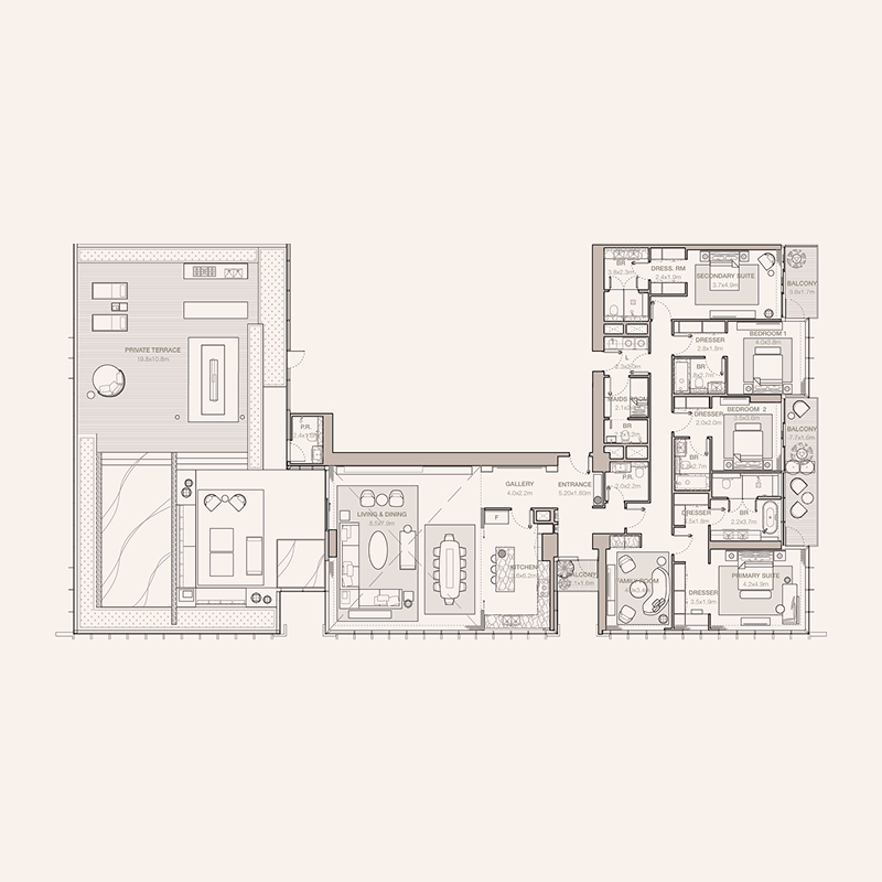 Apartments plan