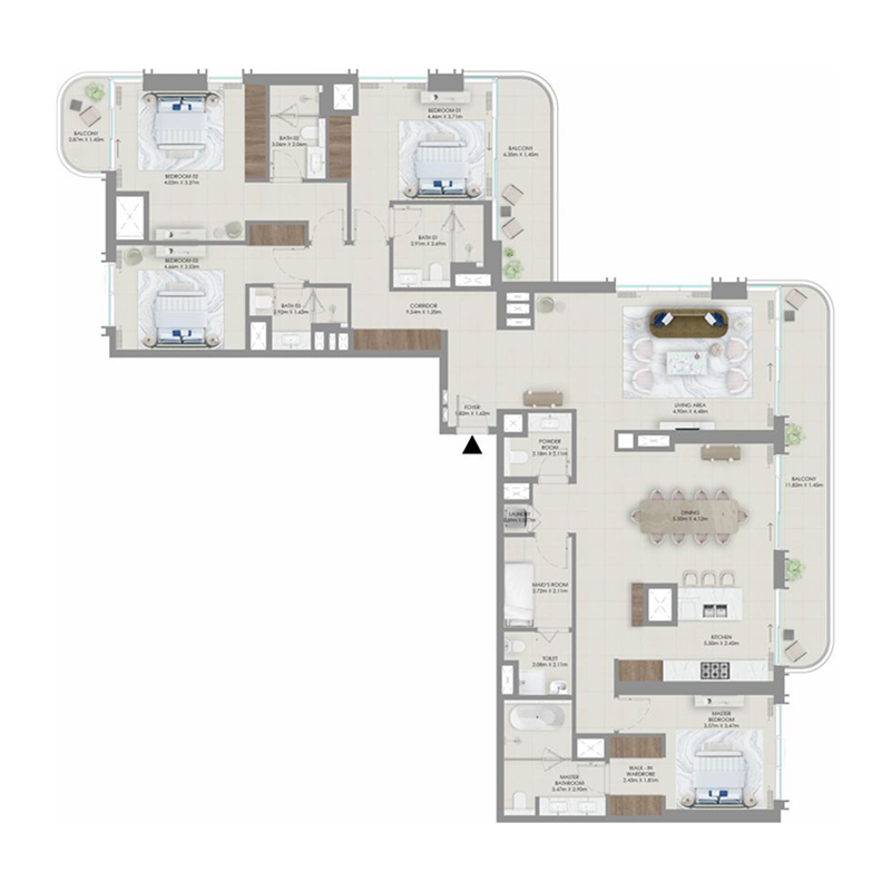 Apartments plan