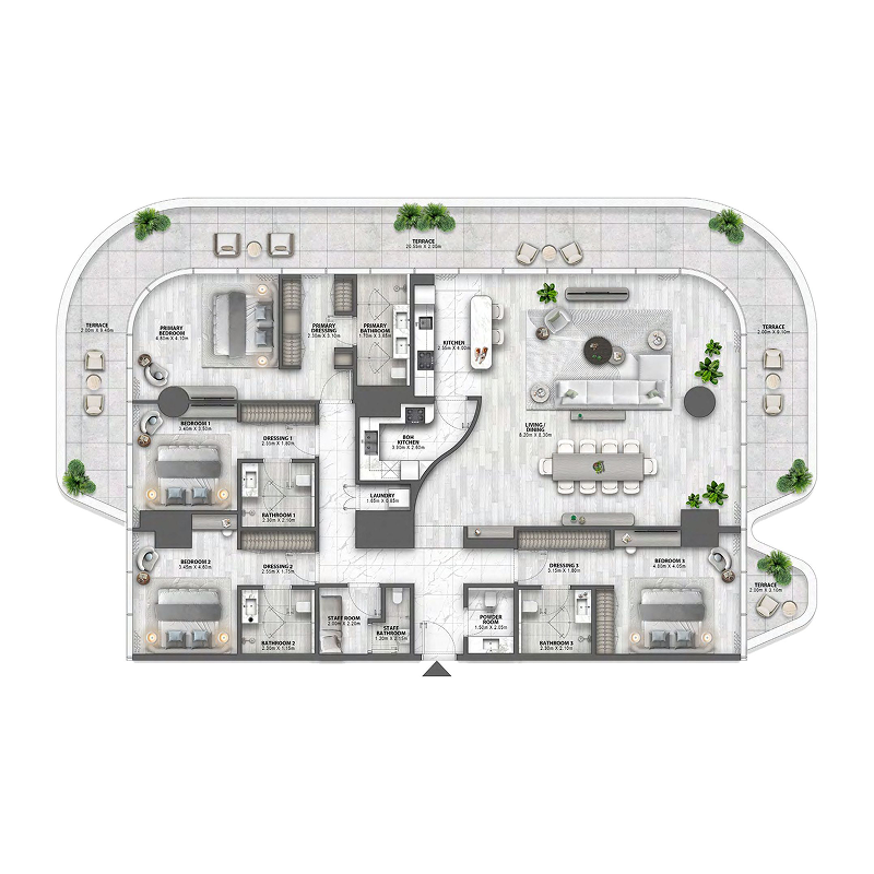Apartments plan