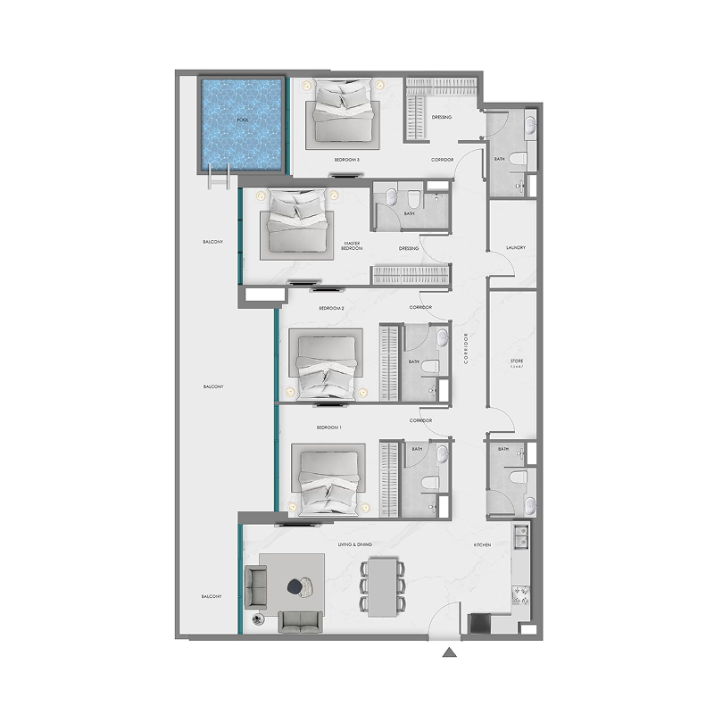 Apartments plan