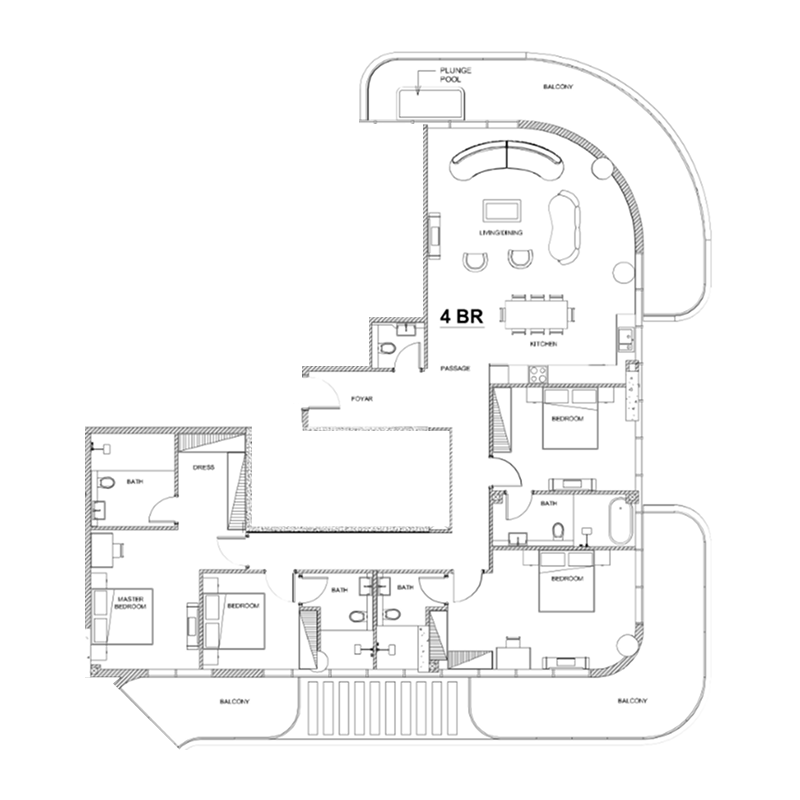 Apartments plan