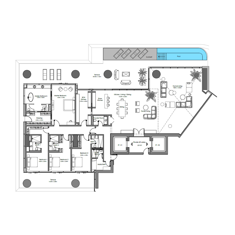 Apartments plan