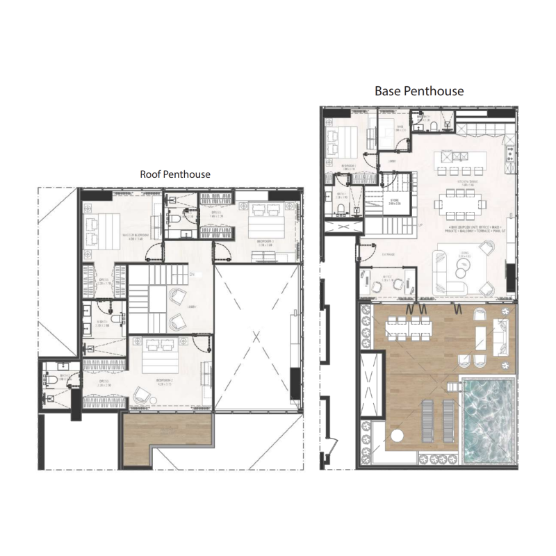 Penthouse plan