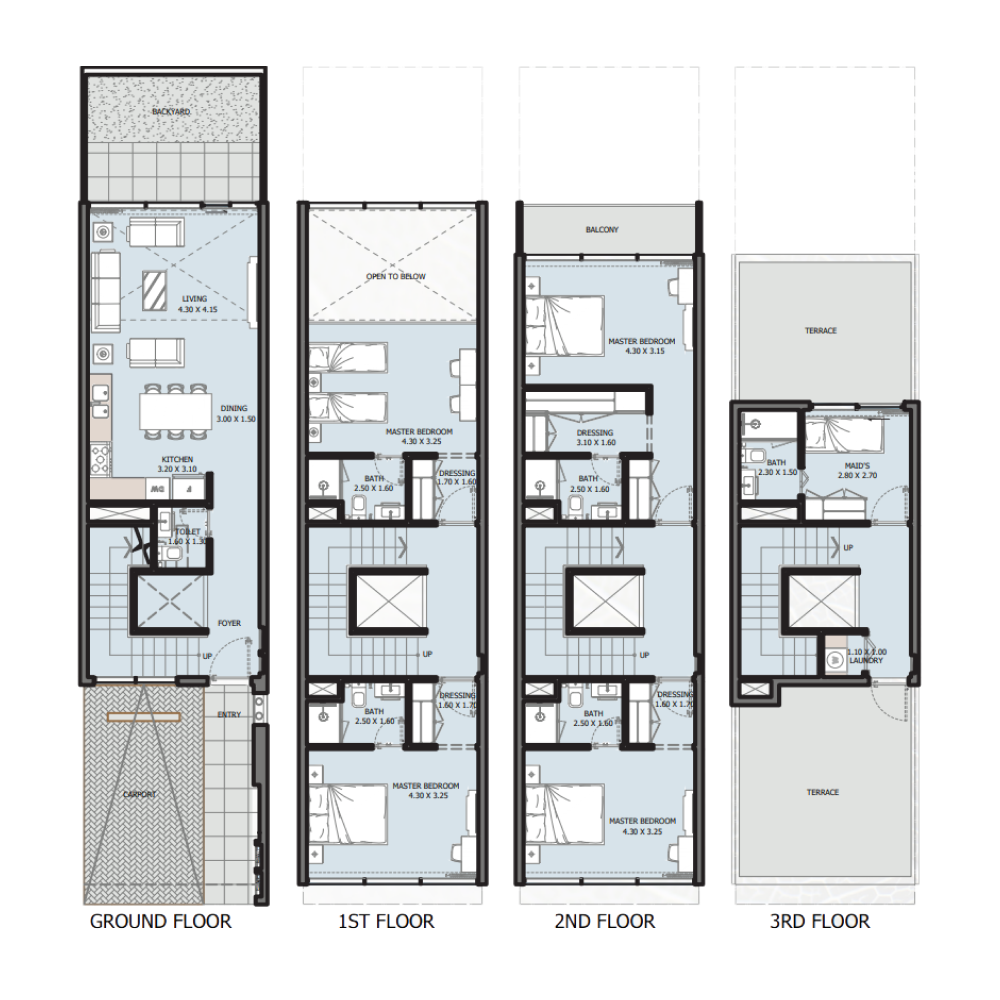 Townhouse plan