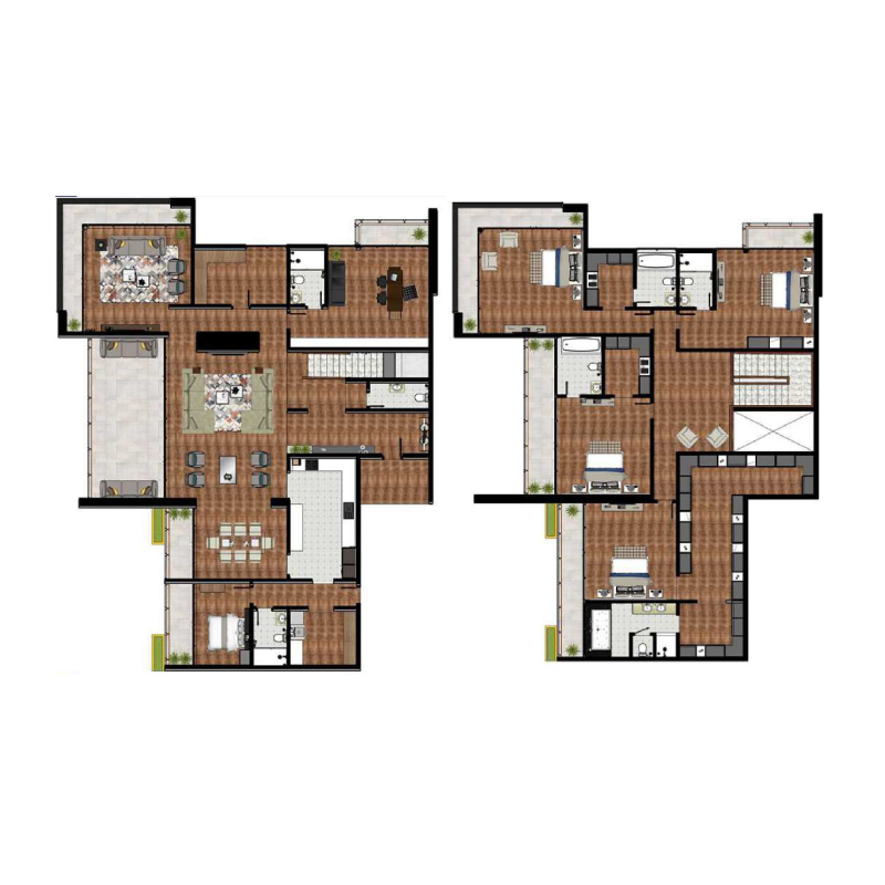 Duplex plan