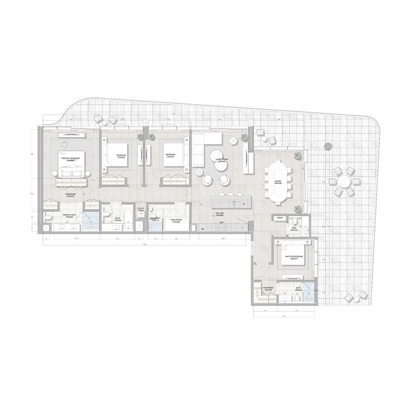 Penthouse plan