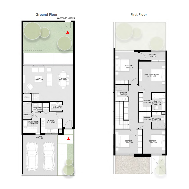 Townhouse plan