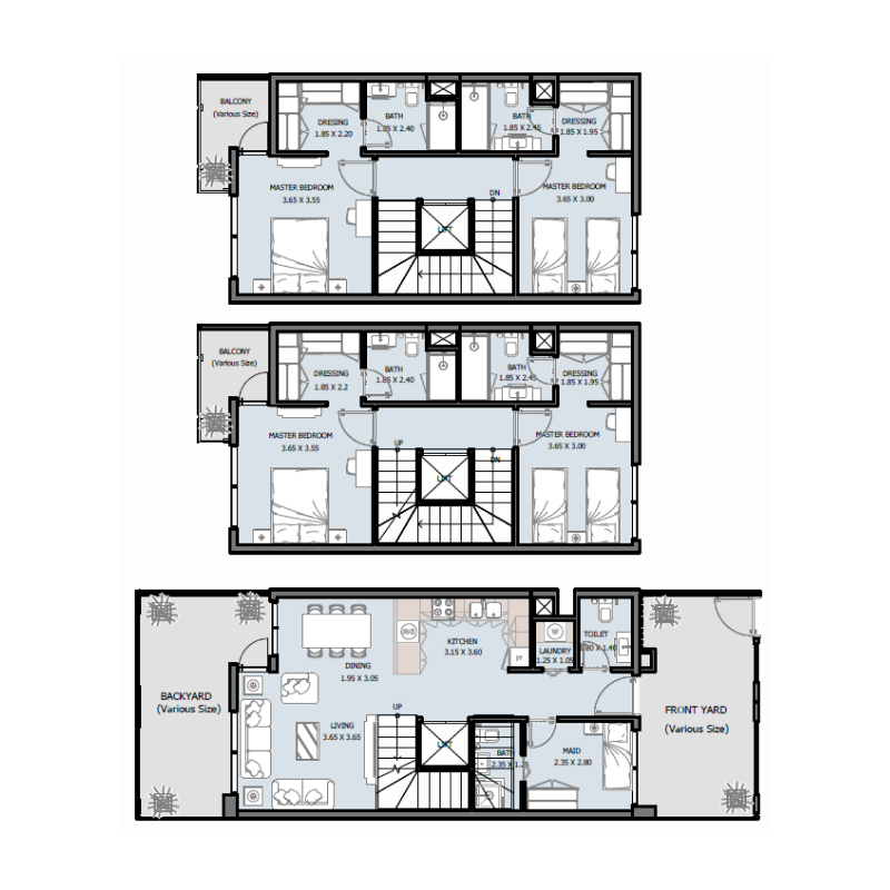 Townhouse plan