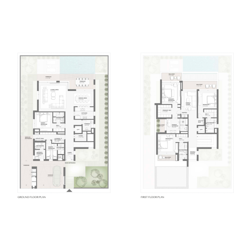 Villa plan
