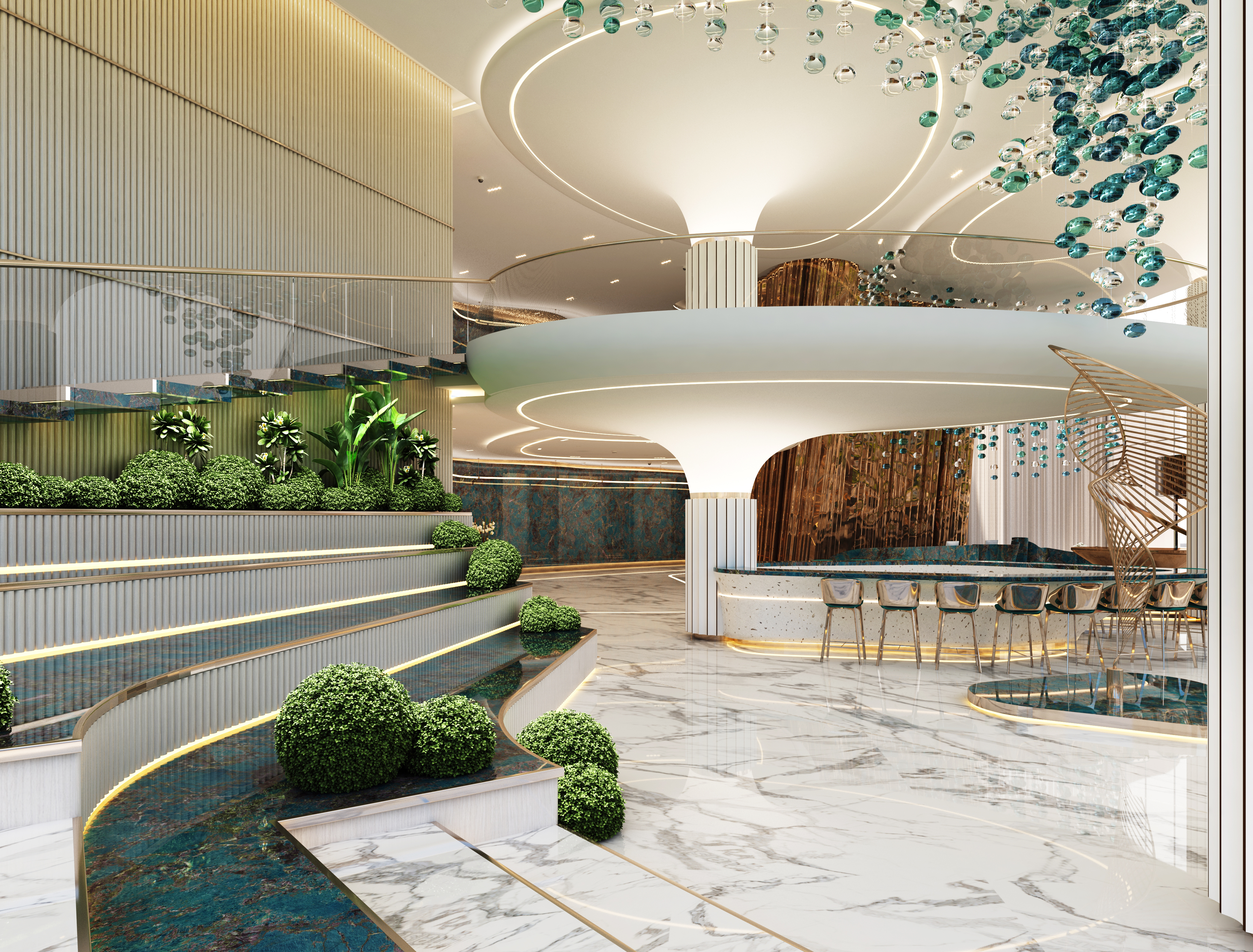 Damac Bay lobby 9