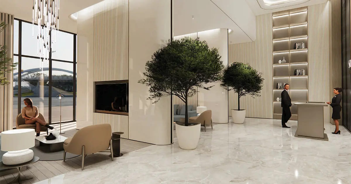 Sobha Seahaven lobby 1