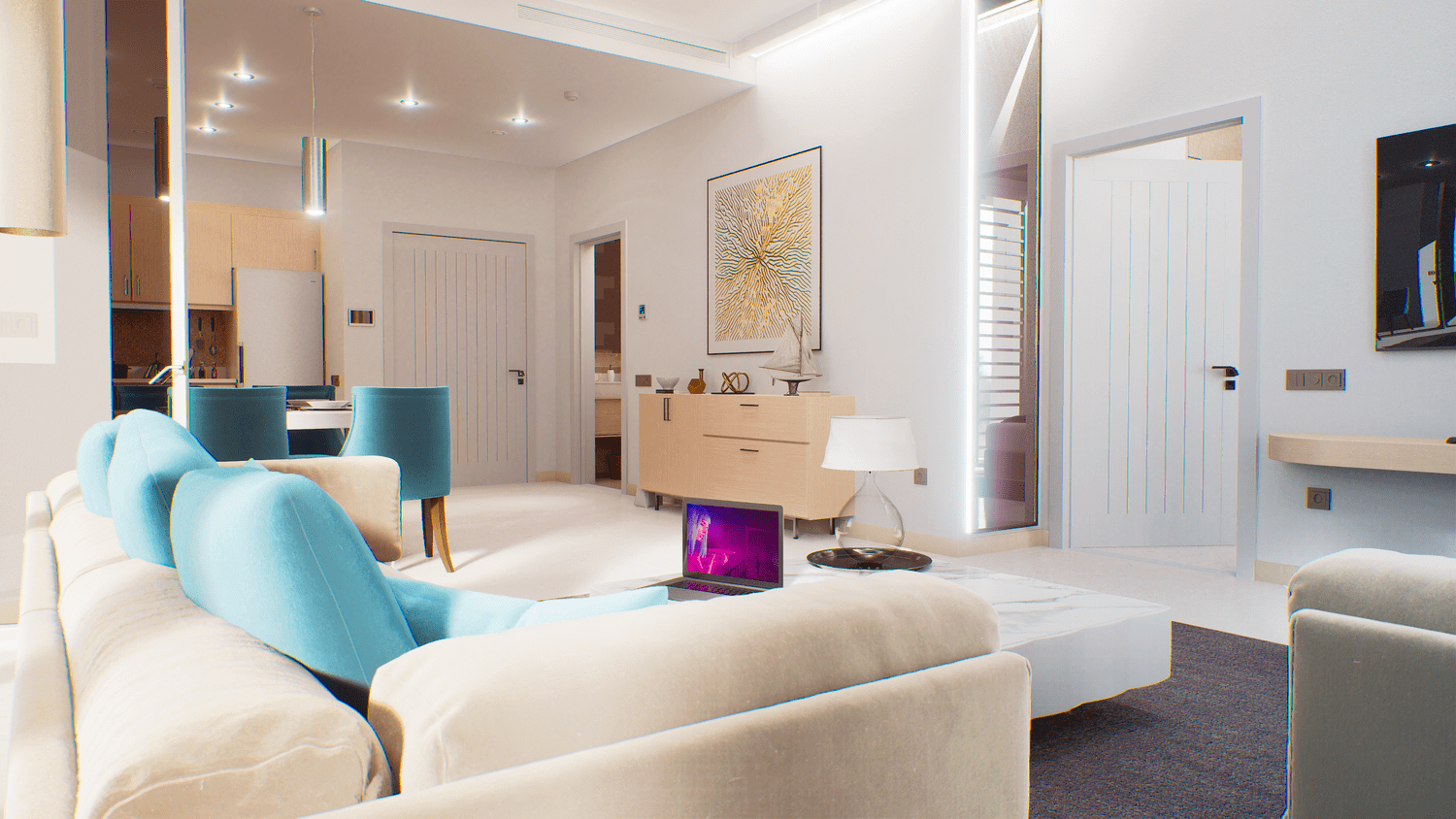 Golf Views Seven City interior 1