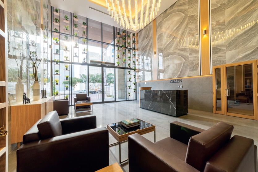 Zazen Gardens lobby 1