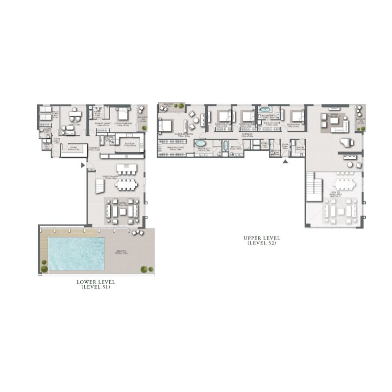 Penthouse plan
