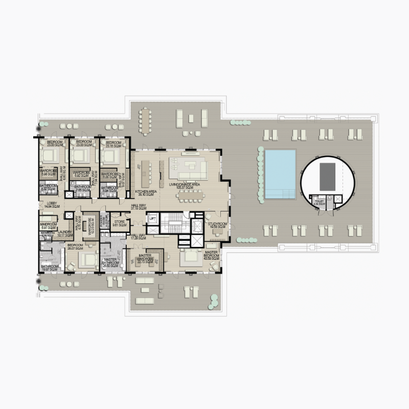 Apartments plan