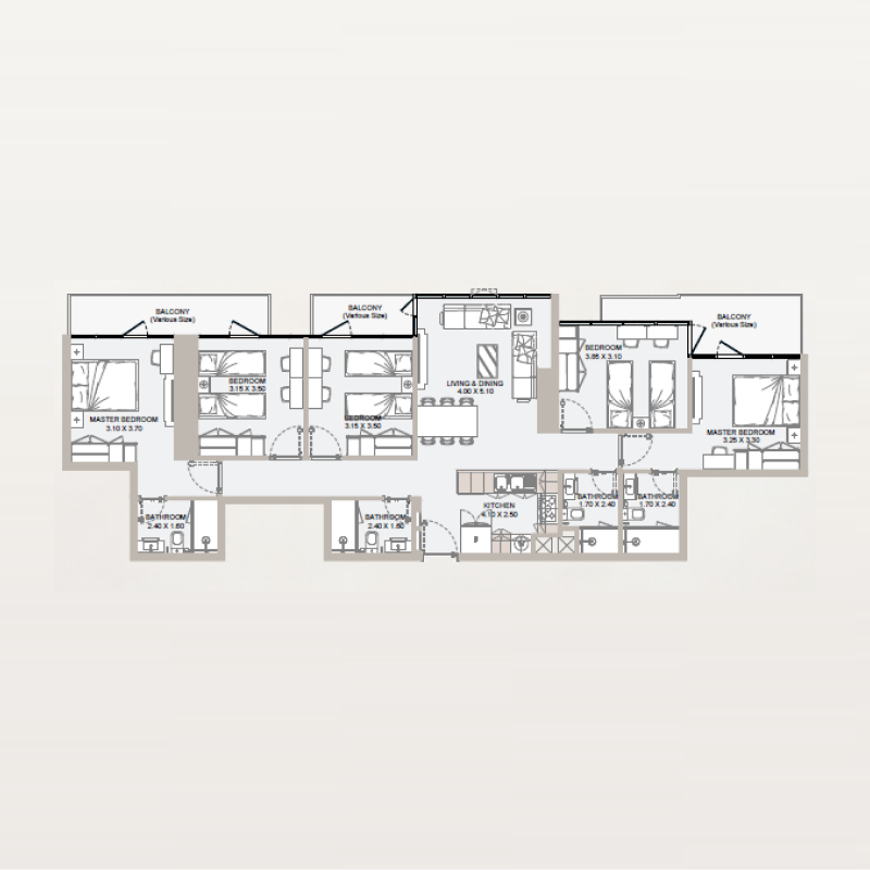 Apartments plan