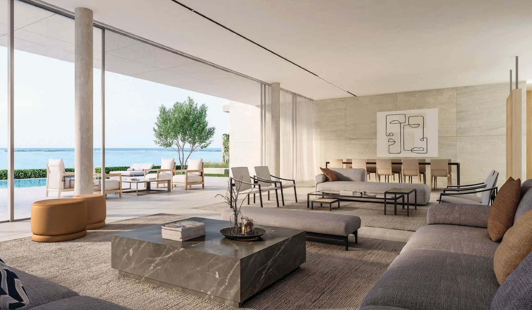 Al Zorah Beach Hills Villa's interior 1