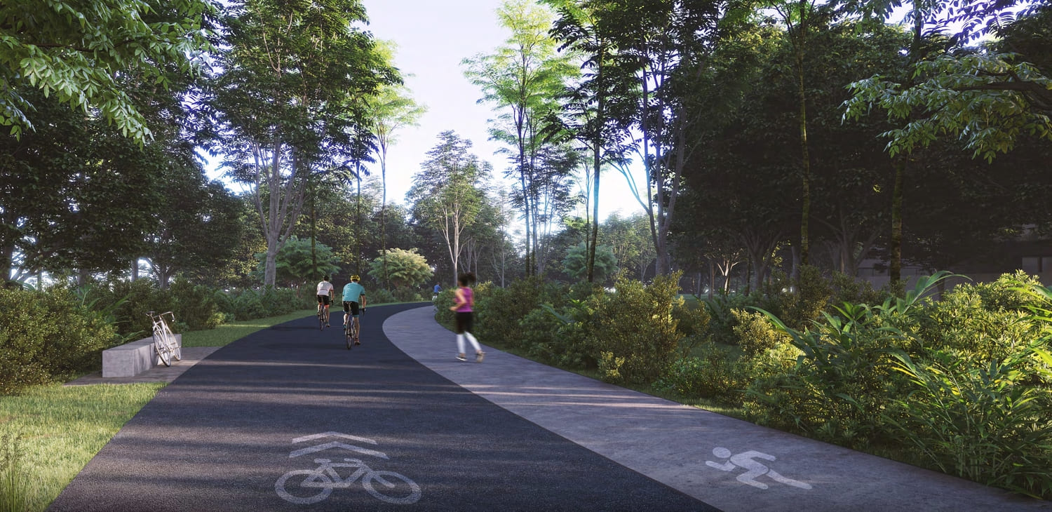 6.6-km Professional Jogging And Cycling Track amenity image