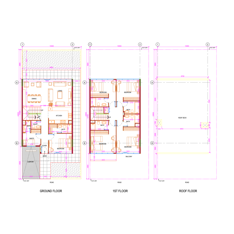 Townhouse plan