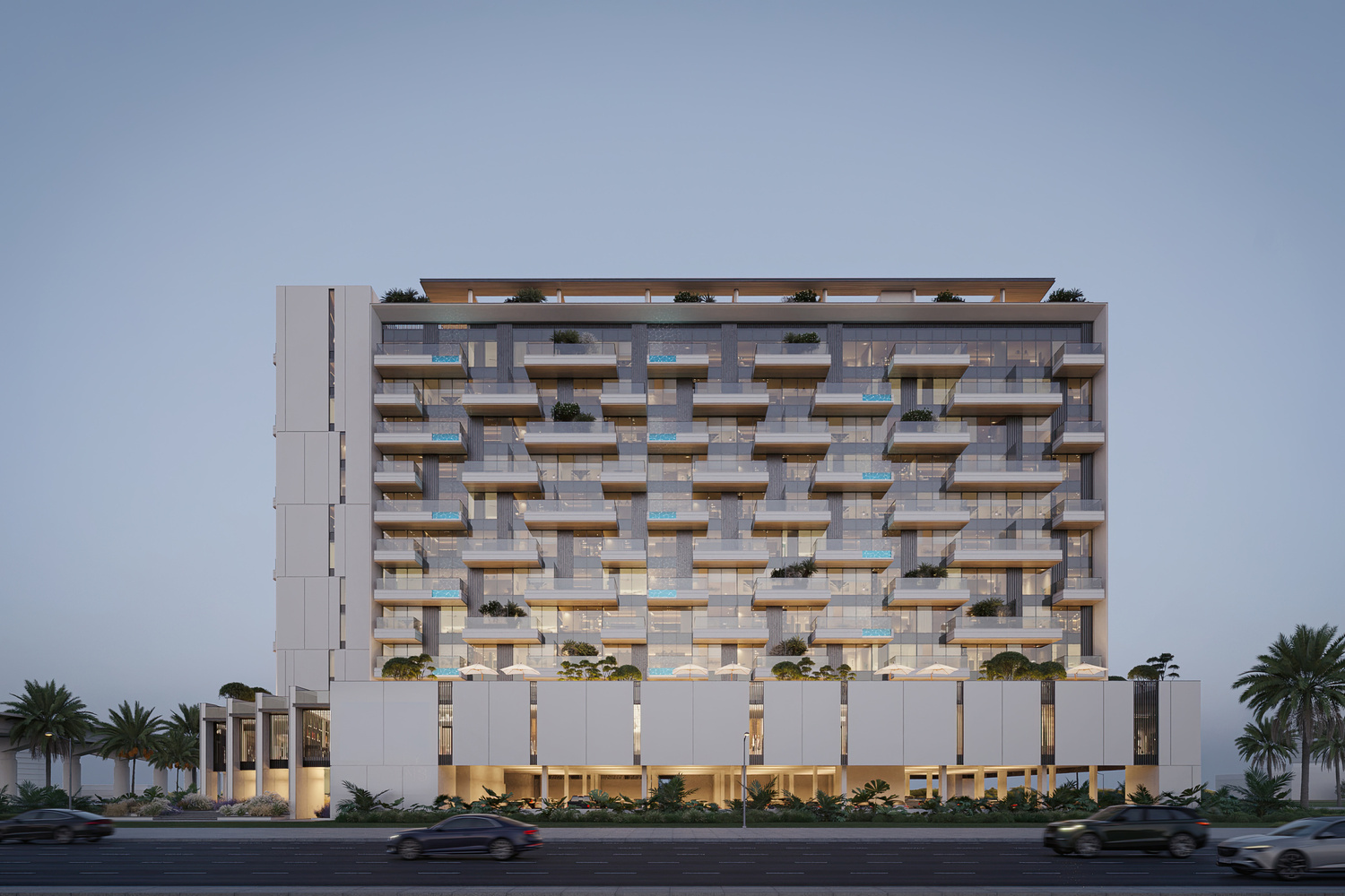 Beverly Gardens architecture 3