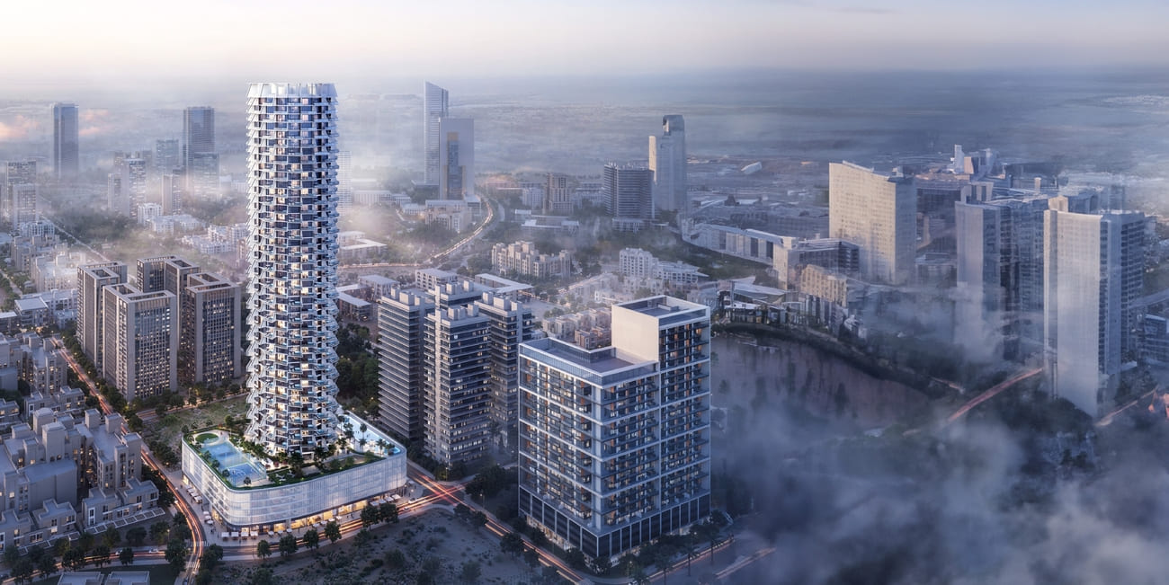 Binghatti Grove architecture 2