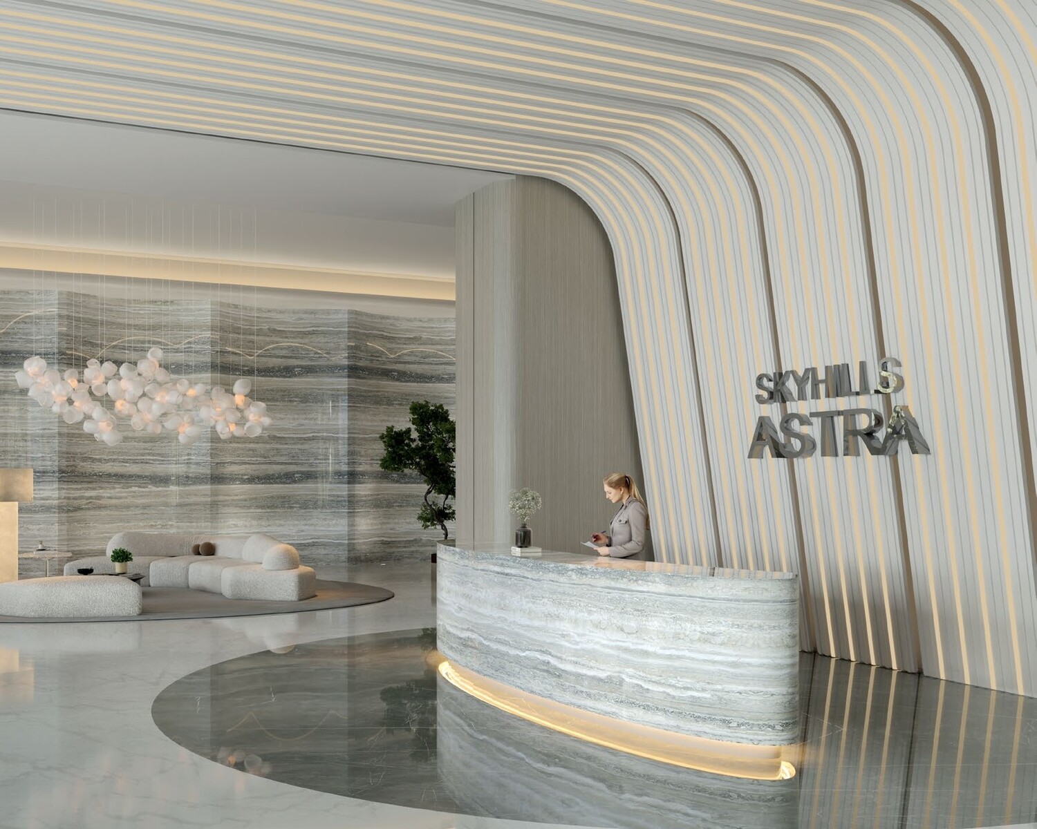 Sky Hills Astra lobby 1