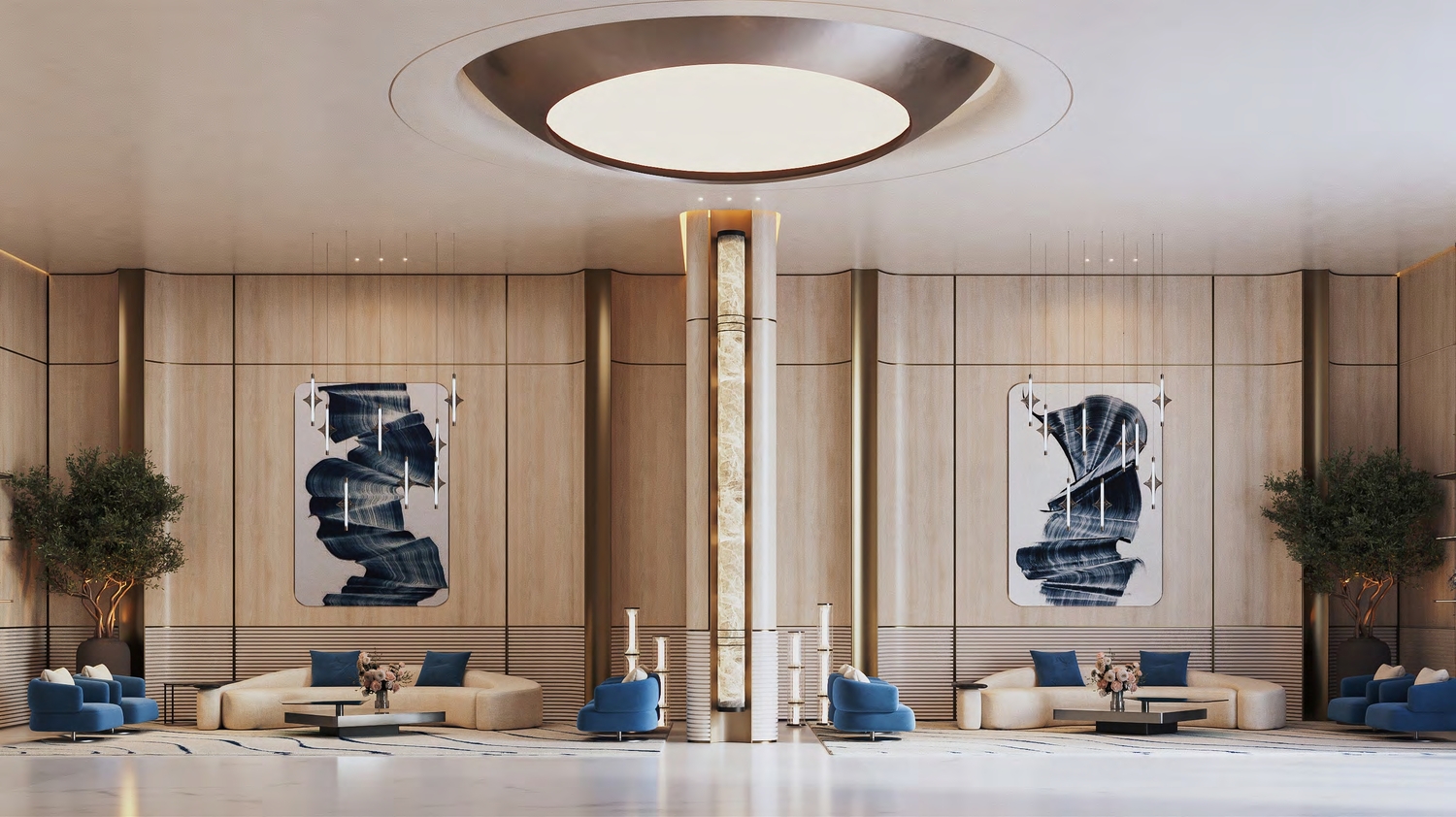 Binghatti Skyhall lobby 2